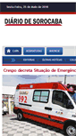 Mobile Screenshot of diariodesorocaba.com.br